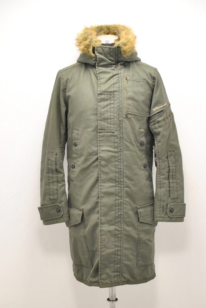 G Star Army long parka de barbati marimea M - imagine 1