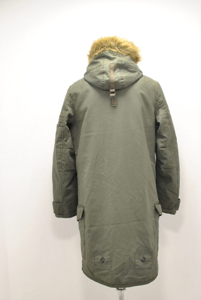 G Star Army long parka de barbati marimea M - imagine 11