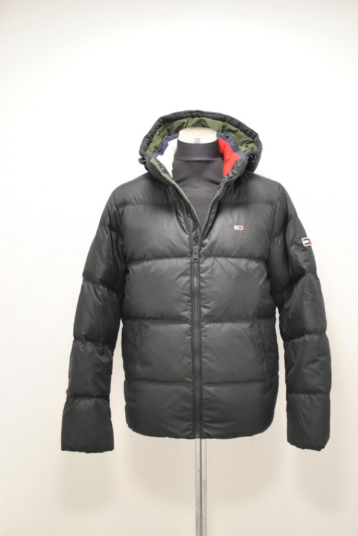 Tommy Jeans geaca de iarna cu gluga pentru barbati - imagine 1