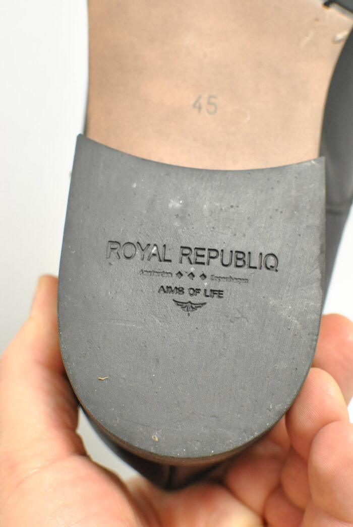 Royal Republiq ghete de piele pentru barbati marimea 45 - imagine 2