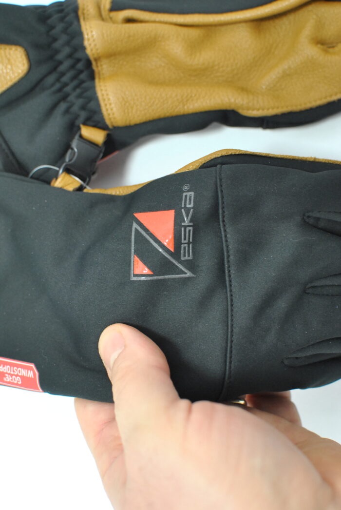 Eska manusi de soft shell+piele pentru biciclisti marimea 9 - imagine 3