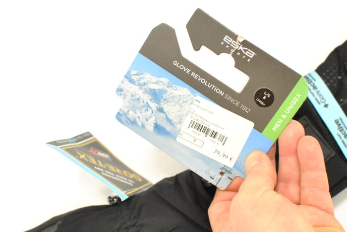 Eska Gore-Tex si piele , manusi de ski model unisex marimea 8 - imagine 5