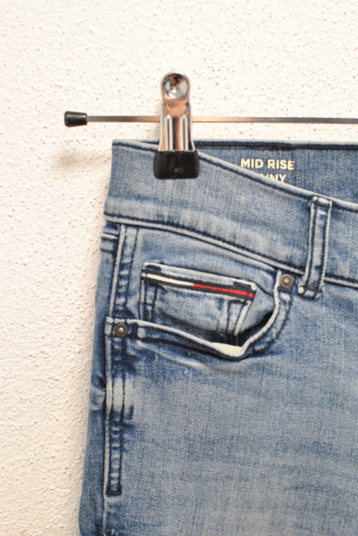 Tommy Jeans Mid Riser Skinny blug elastic de femei marimea 35 cu 32 - imagine 2
