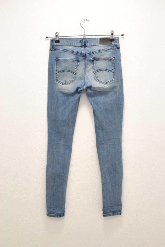 Tommy Jeans Mid Riser Skinny blug elastic de femei marimea 35 cu 32 - imagine 6