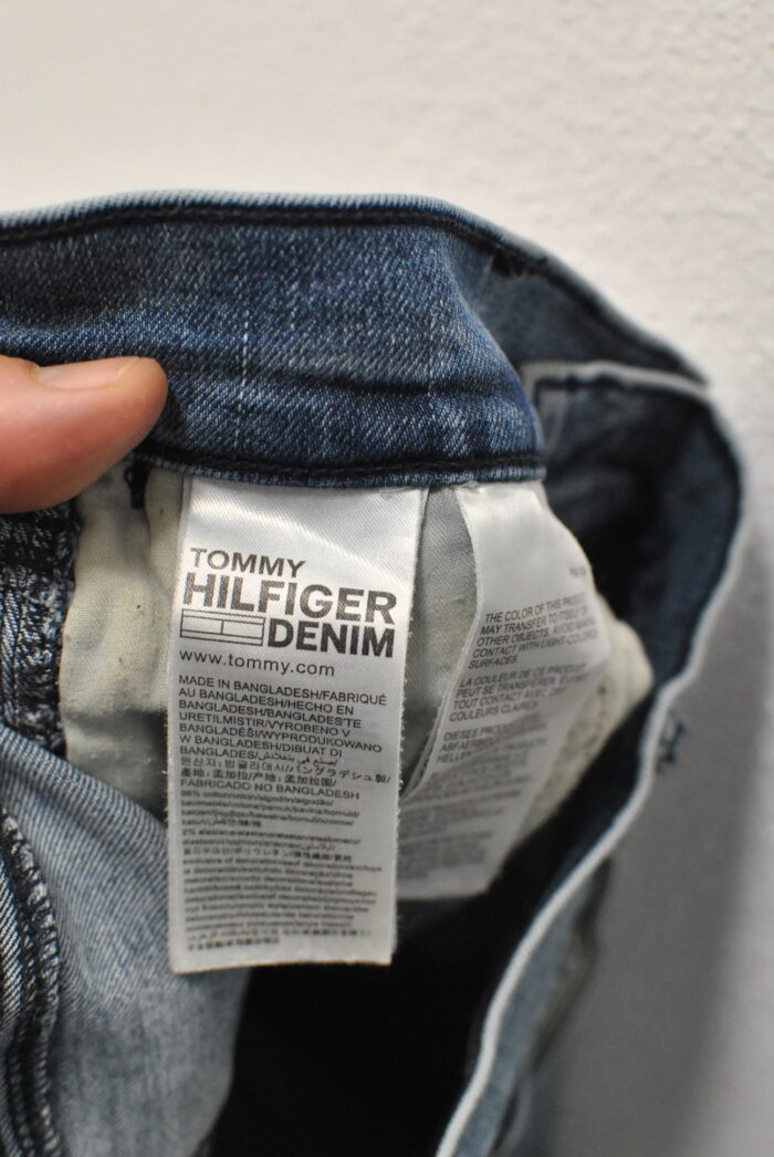 Tommy Jeans Mid Riser Skinny blug elastic de femei marimea 35 cu 32 - imagine 8