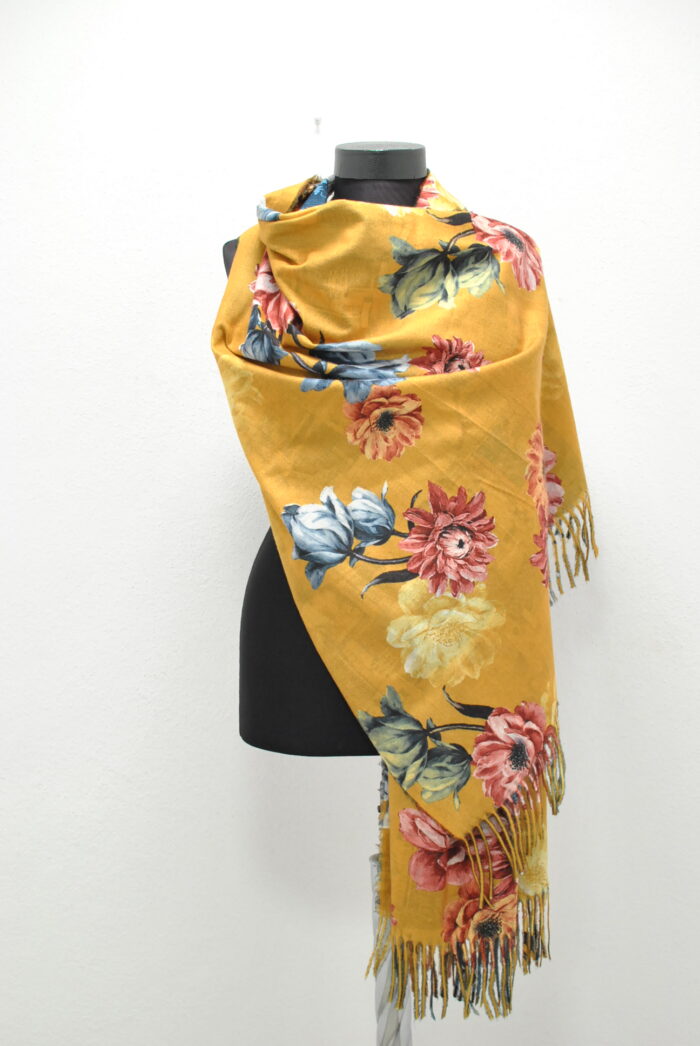 Inusual Pashmina sal cu imprimeu pentru femei - imagine 1