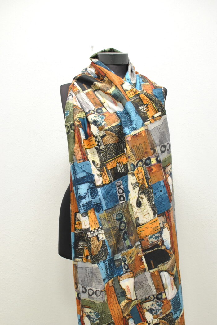 Inusual Pashmina sal cu imprimeu pentru femei - imagine 2