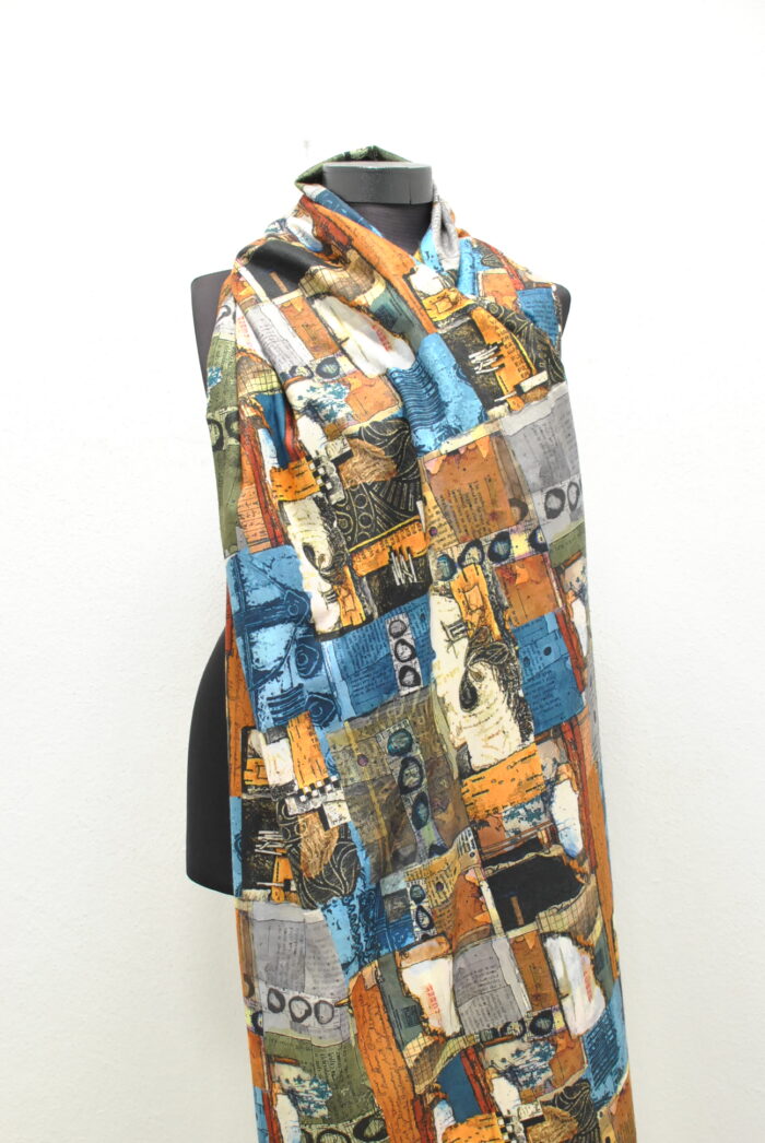 Inusual Pashmina sal cu imprimeu pentru femei - imagine 9