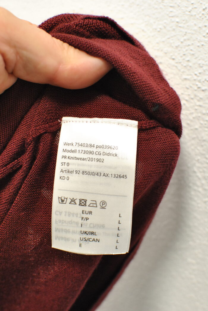 Carl Gross bluza de lana fina pentru barbati marimea L - imagine 4