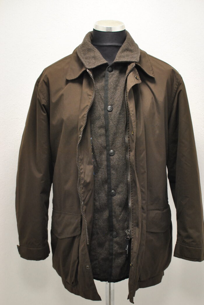 E.Zegna geaca impermeabila de 10.000 cu geaca interioara de lana detasabila marimea L - imagine 6