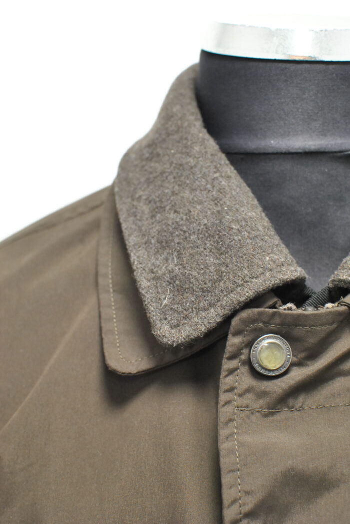 E.Zegna geaca impermeabila de 10.000 cu geaca interioara de lana detasabila marimea L - imagine 8