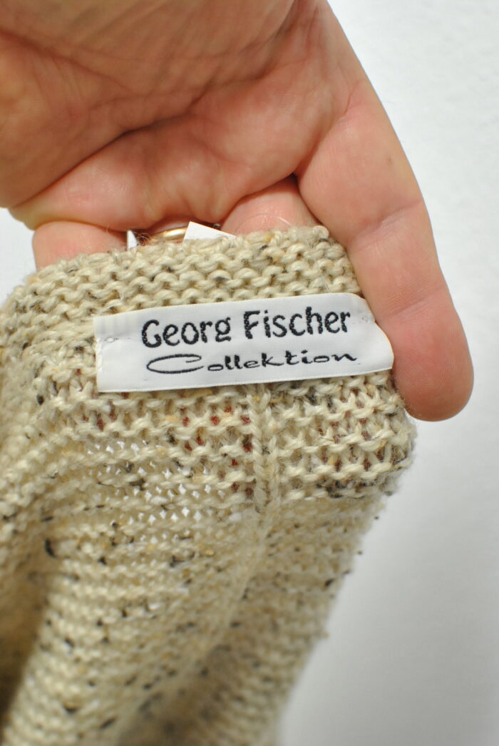 Georg Fischer Collection geaca vintage handmade , cowntry , de lana , pentru barbati marimea L - imagine 5