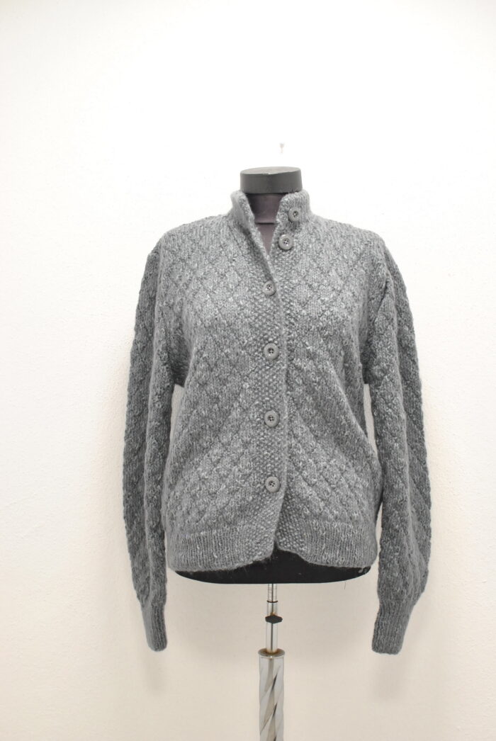Bluza handmade de lana , model vintage , marimea M - imagine 1