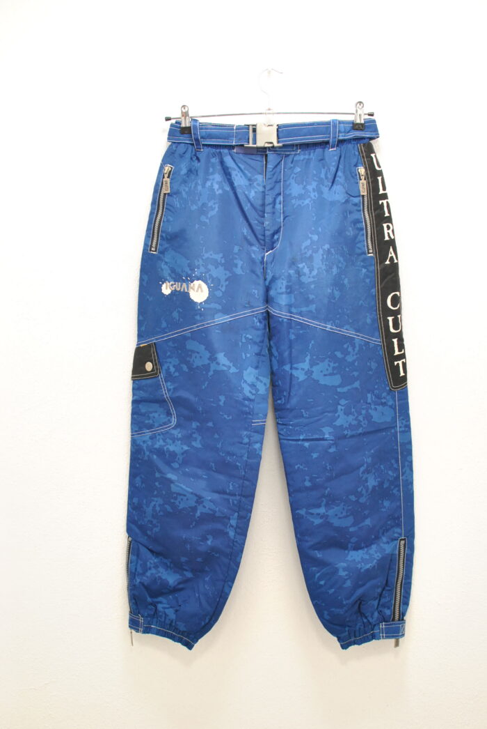 Iguana pantalon vintage de ski/placa model unisex - imagine 1