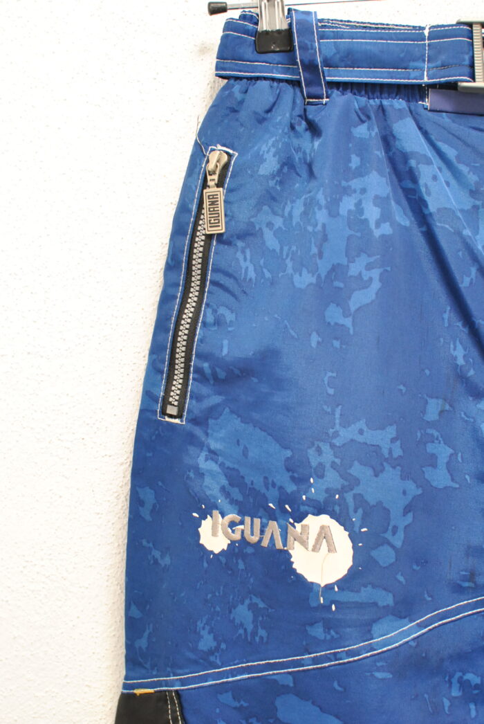 Iguana pantalon vintage de ski/placa model unisex - imagine 2
