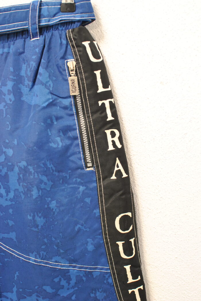Iguana pantalon vintage de ski/placa model unisex - imagine 3