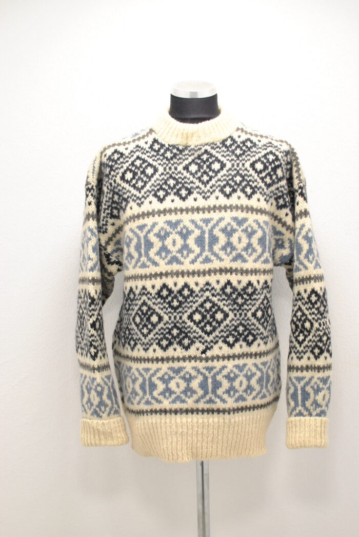 Scandinavia Design bluza vintage de lana groasa pentru barbati marimea L - imagine 1