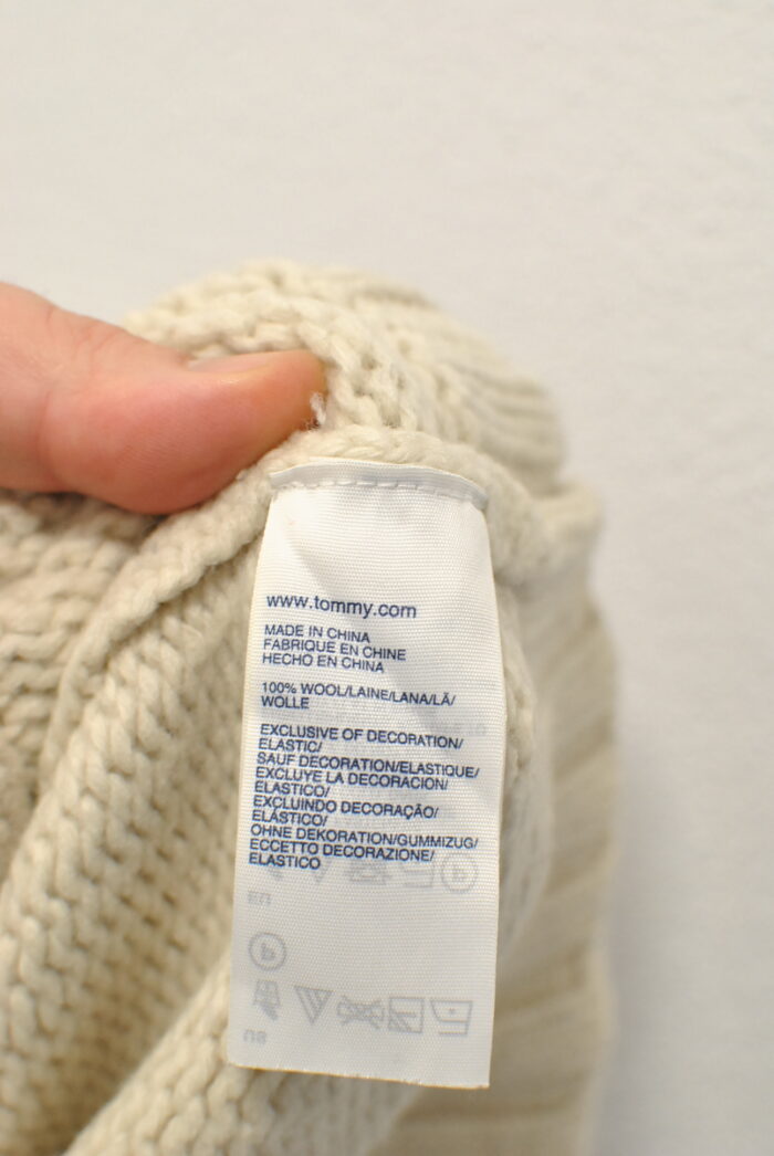 Tommy Hilfiger sweater de lana pentru barbati marimea S/M - imagine 6
