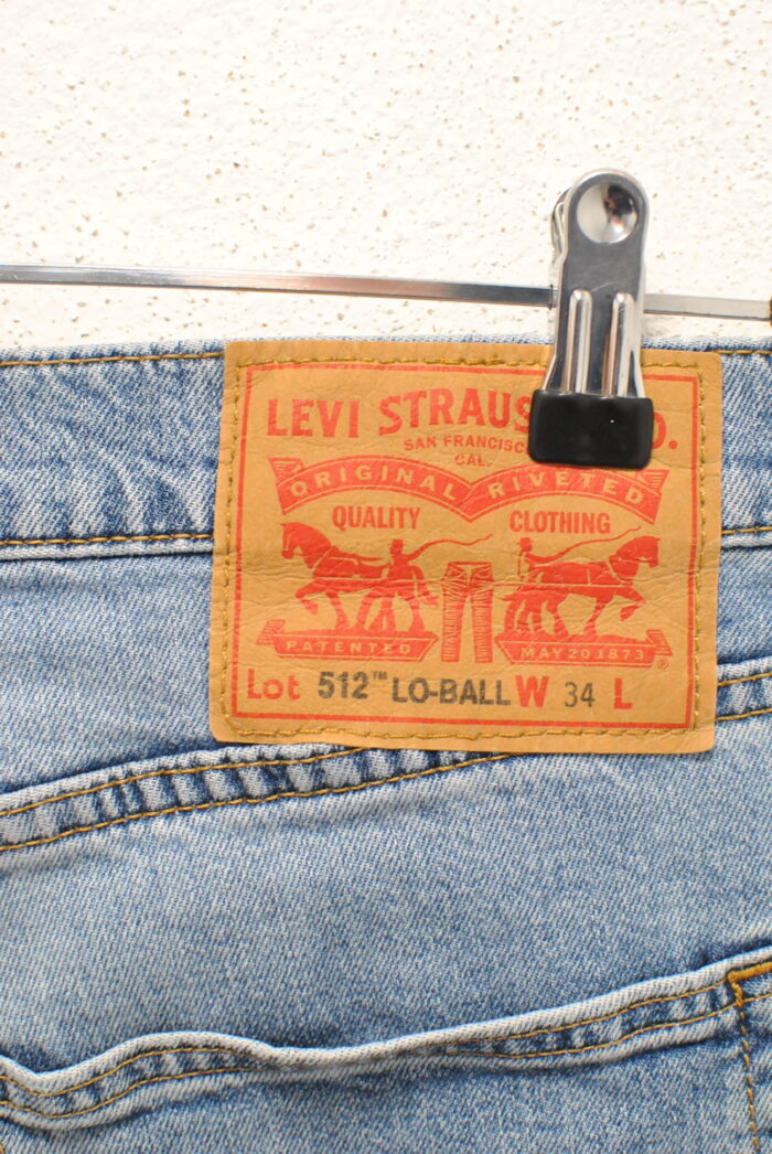Levis Strauss 512 ,  blug elastic de barbati marimea 34 - imagine 2