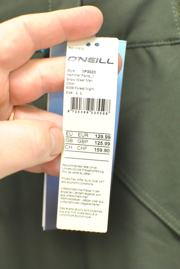 O'neill pantalon de placa/ski impermeabil de 10.000 , pentru barbati marimea L - imagine 3
