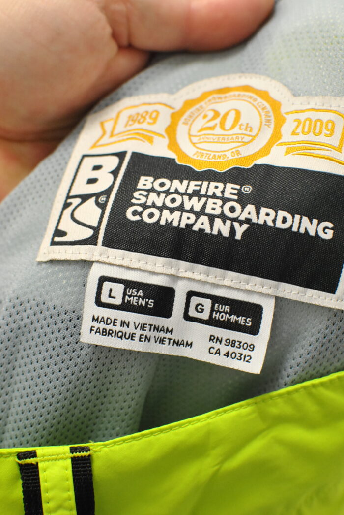 Bonfire pantalon de placa/ski pentru barbati marimea L - imagine 6