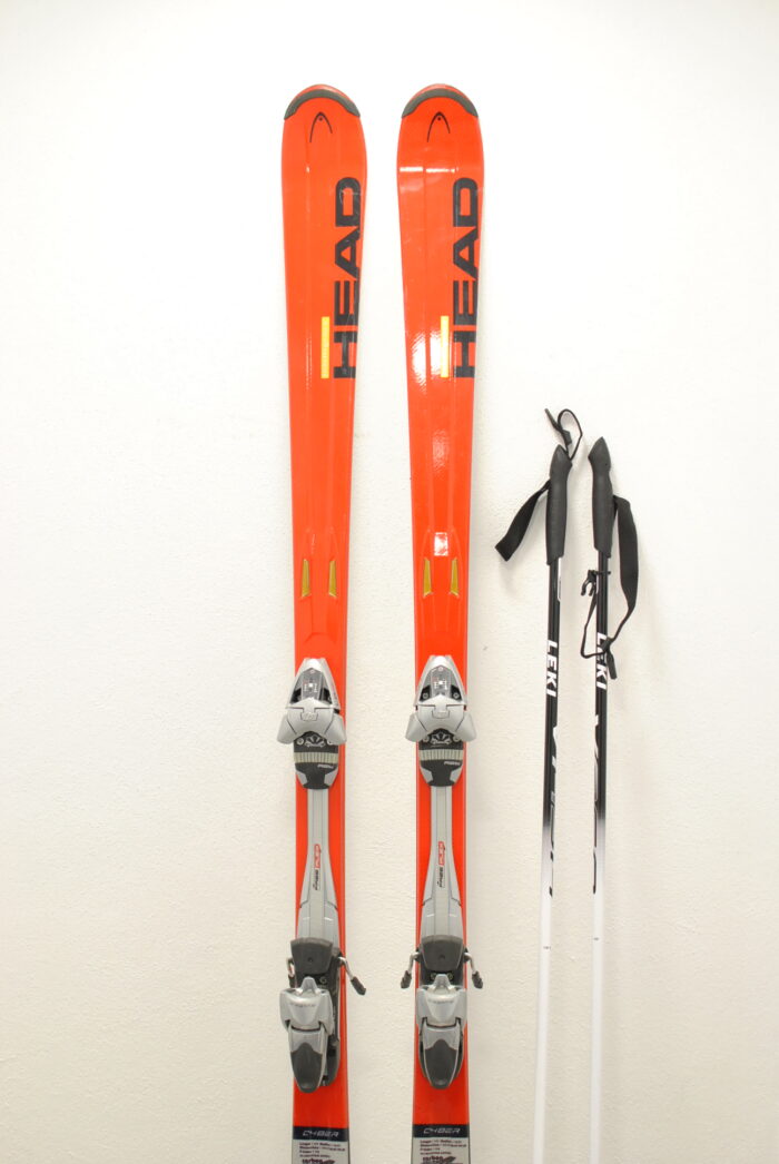 Head skiuri de carbon cu bete Leki incluse - imagine 1