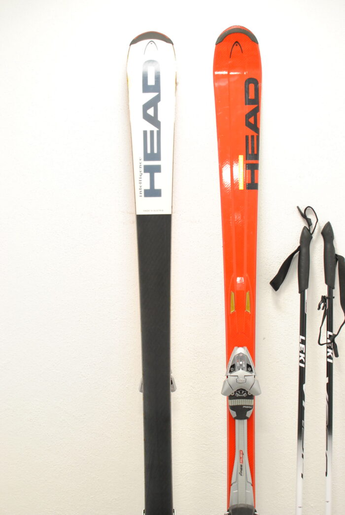 Head skiuri de carbon cu bete Leki incluse - imagine 9