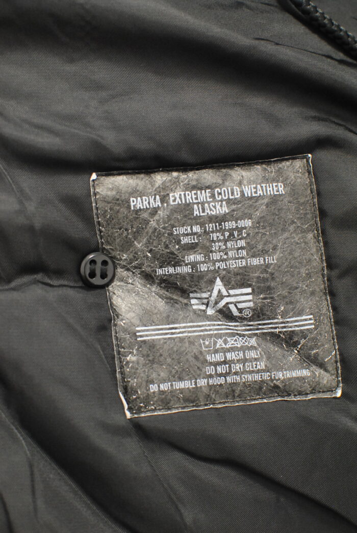 Alpha Industries Parka Extreme Cold Weather Alaska , pentru barbati marimea S/M - imagine 4