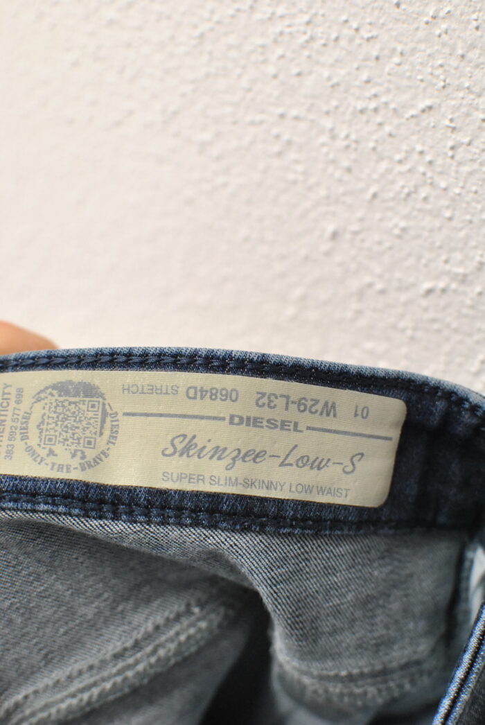 Diesel Skinzee Low blug elastic de femei marimea 29 cu 32 - imagine 5