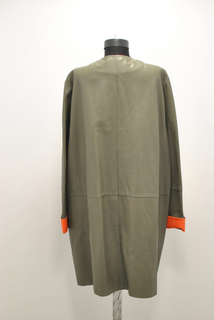 Jay Daze Couture trench de piele pentru femei marimea L - imagine 8