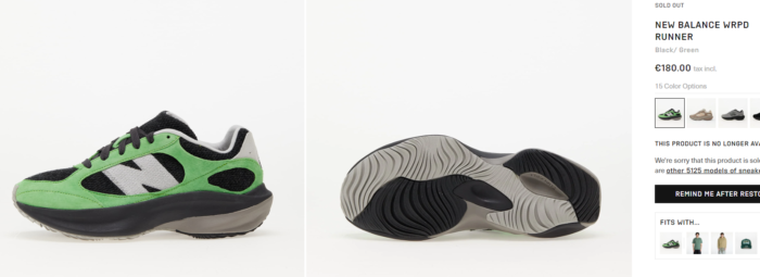 New Balance adidasi de piele pentru barbati diverse marimi - imagine 3
