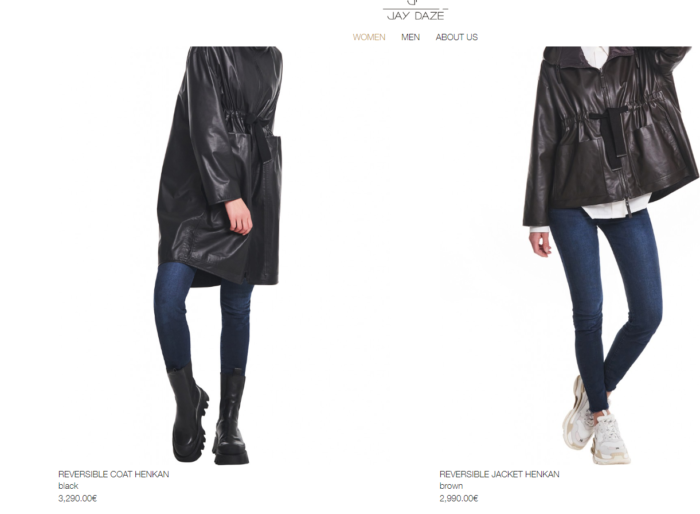 Jay Daze Couture trench de piele pentru femei marimea L - imagine 3