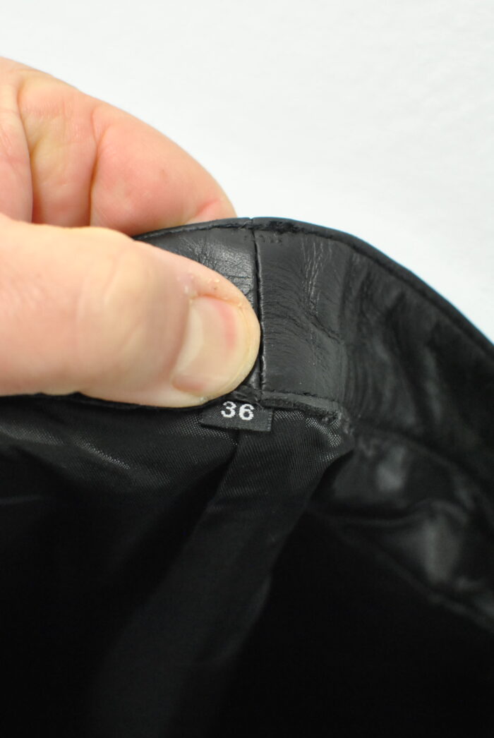 Raberg pantalon de piele pentru femei marimea 36 - imagine 6
