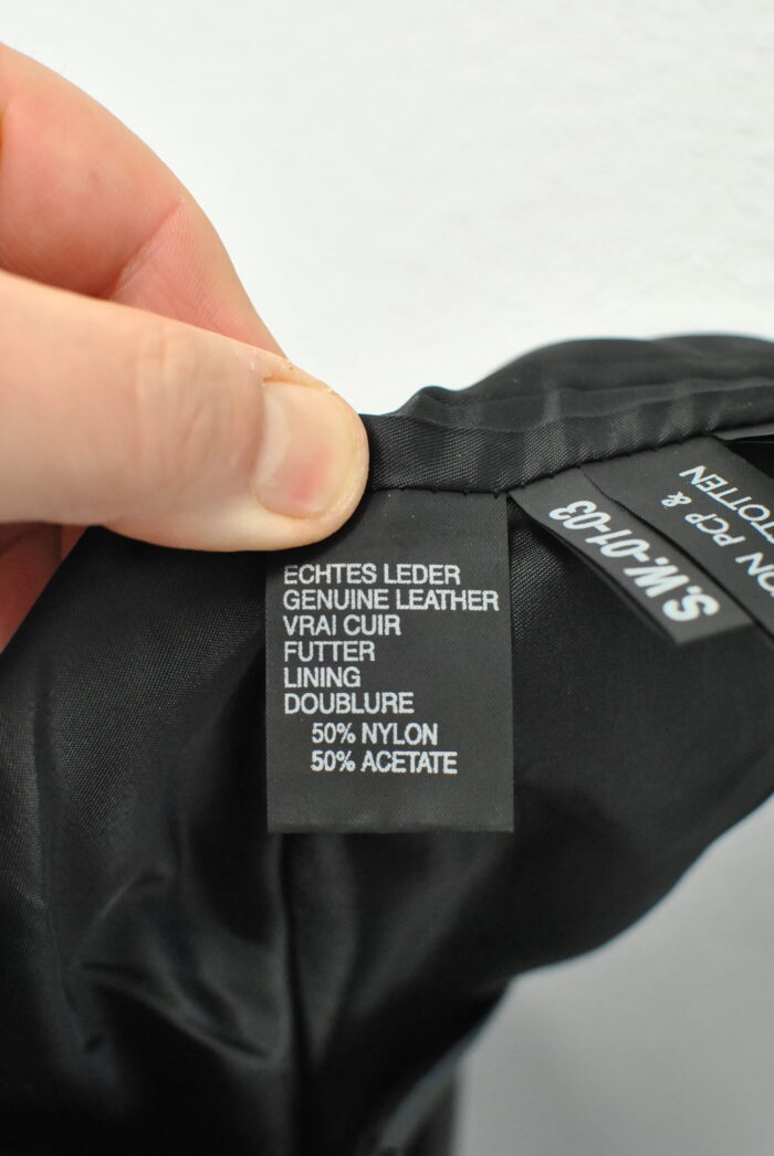 Raberg pantalon de piele pentru femei marimea 36 - imagine 8