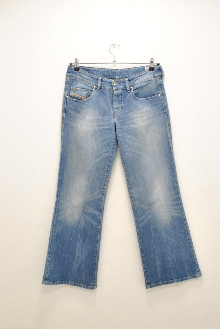 Diesel Vixy blug vintage elastic evazati pentru femei marimea 29/32 - imagine 1