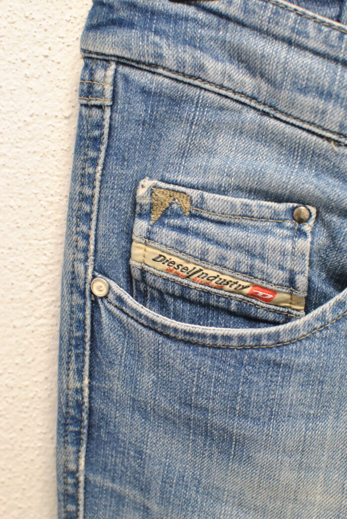 Diesel Vixy blug vintage elastic evazati pentru femei marimea 29/32 - imagine 2