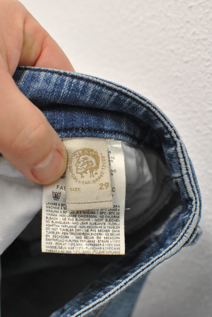 Diesel Vixy blug vintage elastic evazati pentru femei marimea 29/32 - imagine 5