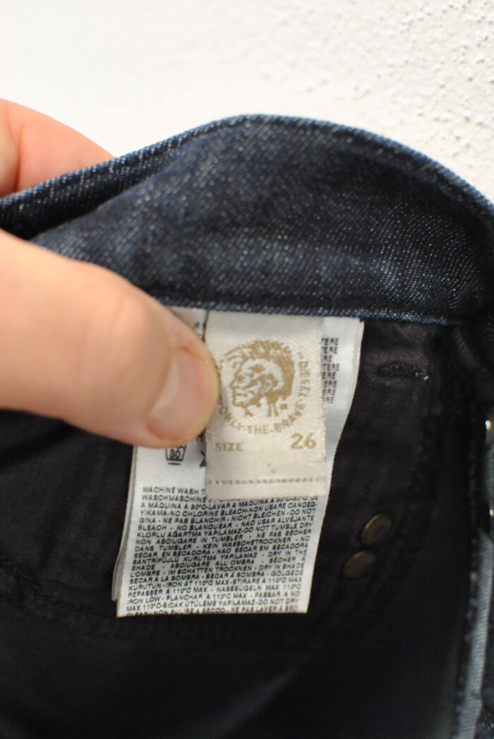 Diesel Ronhoir blug elastic de femei marimea 26/32 - imagine 5