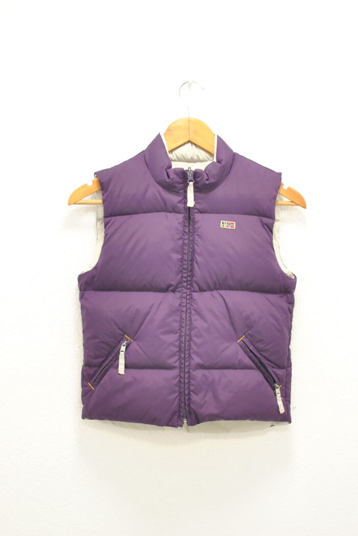 Napapijri vesta de puf reversibila pentru copii marimea 130 / 8 ani - imagine 1