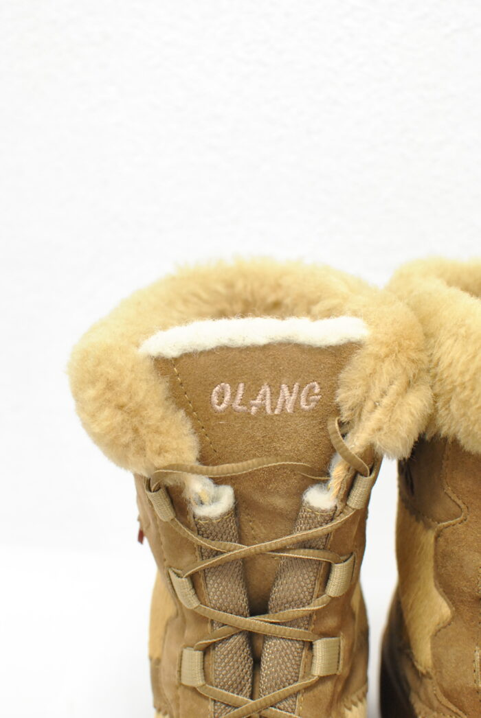 Olang ghete vintage de iarna , piele de vaca imlanite cu blana de miel , marimea 40 - imagine 7