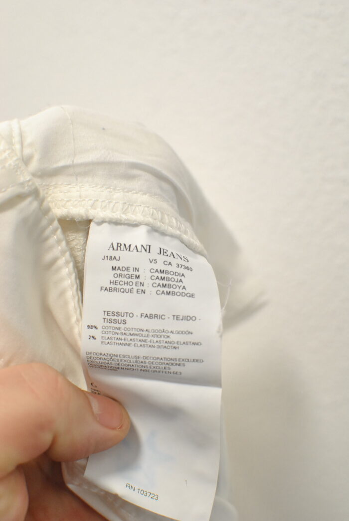Armani Jeans pantalon elastic de femei marimea  31 - imagine 8
