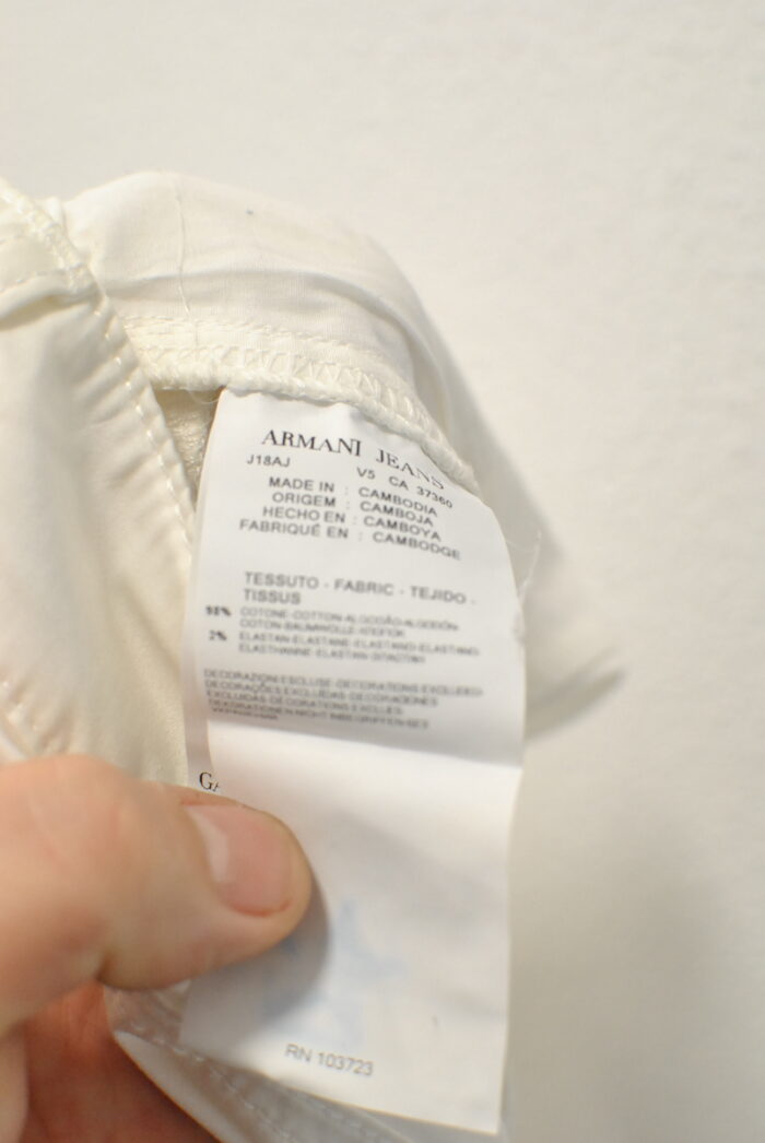 Armani Jeans pantalon elastic de femei marimea  31 - imagine 9