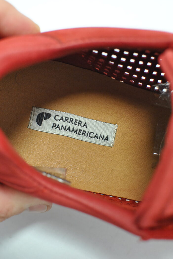 Carrera Panamericana incaltaminte de vara din piele perforata marimea 41 - imagine 8