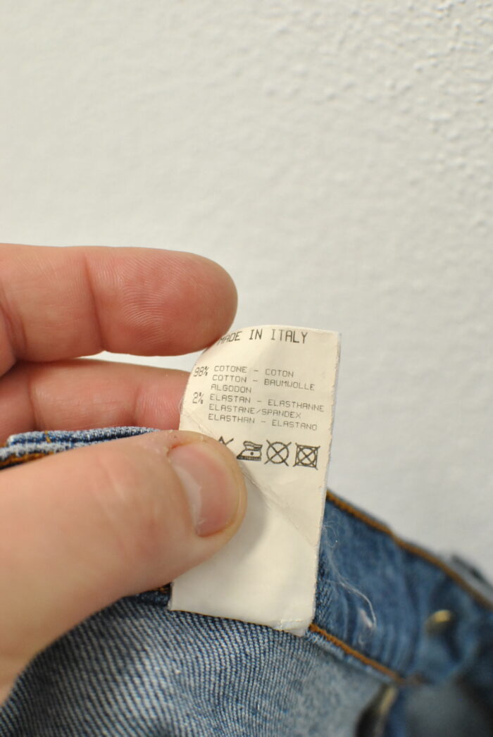 Roberto Cavalli blug elastic boot cut pentru femei marimea 40 - imagine 14