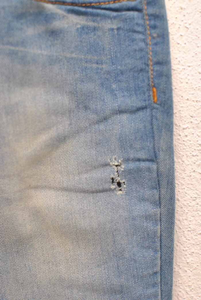 Galliano blug elastic boot cut pentru femei marimea 25 - imagine 6