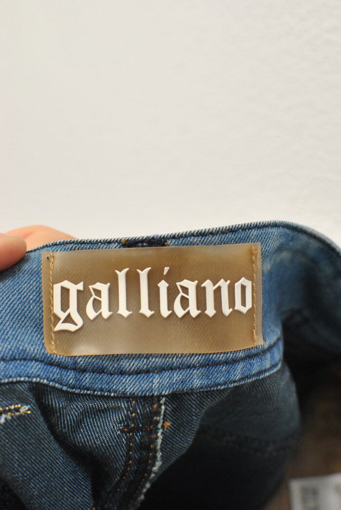 Galliano blug elastic slim de femei marimea 34 - imagine 2