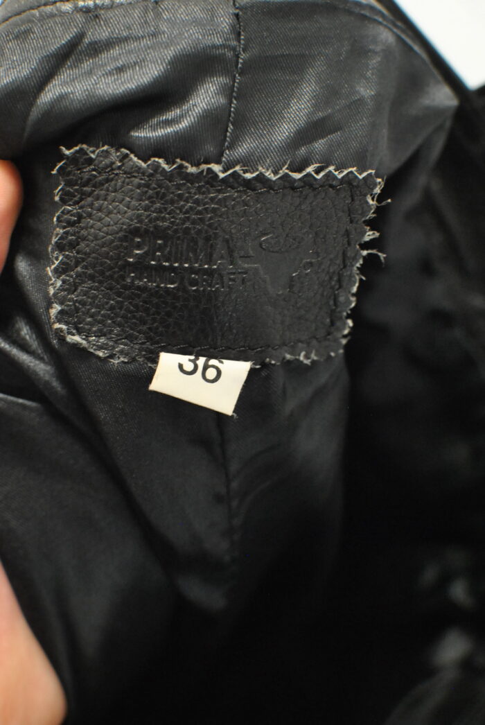 Prima pantalon de piele , pantaloni de motociclisti , pentru barbati marimea 36 - imagine 6