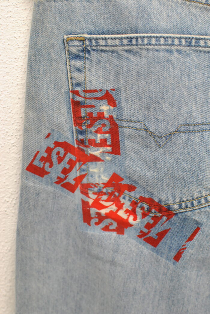 Diesel Dagh regular-straight , model foarte rar , blug de barbati marimea 32/34 - imagine 7