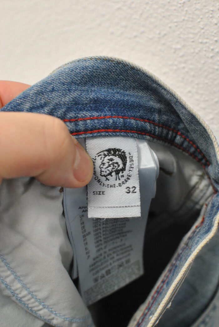 Diesel Dagh regular-straight , model foarte rar , blug de barbati marimea 32/34 - imagine 10