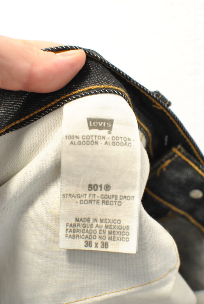 Levi Strauss XX model 501 foarte rar , pentru barbati marimea 36/36 - imagine 6